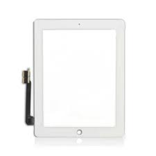 ipad 3 Touch with home button and adhesive WHITE